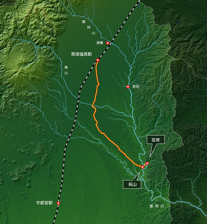 烏山 那珂川に遡上する鮭を見る その１